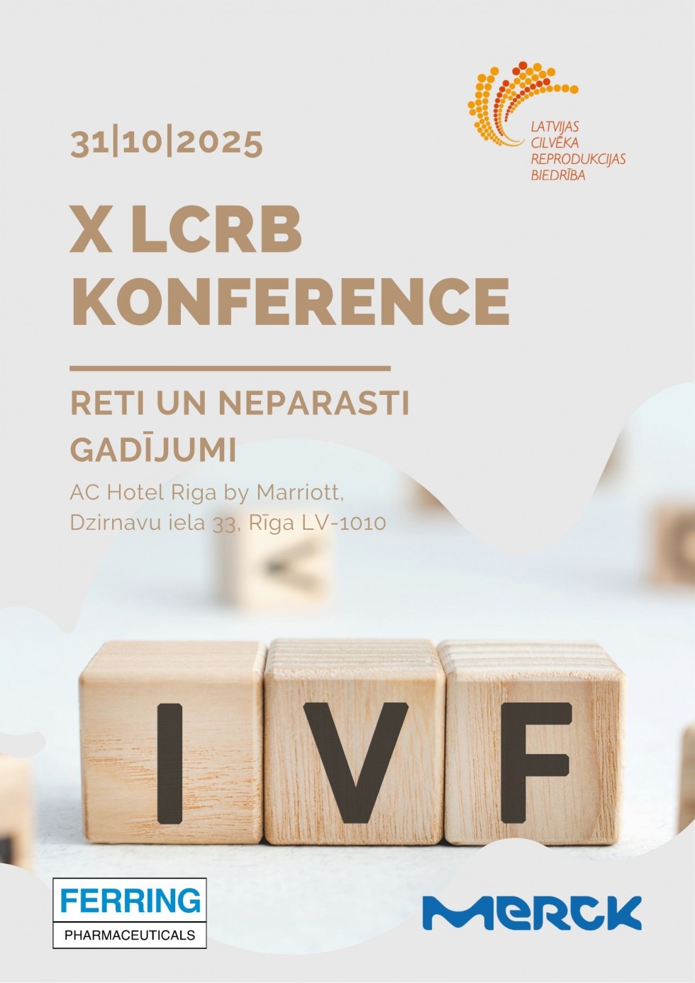 X LCRB Konference dienas programma LV posteris