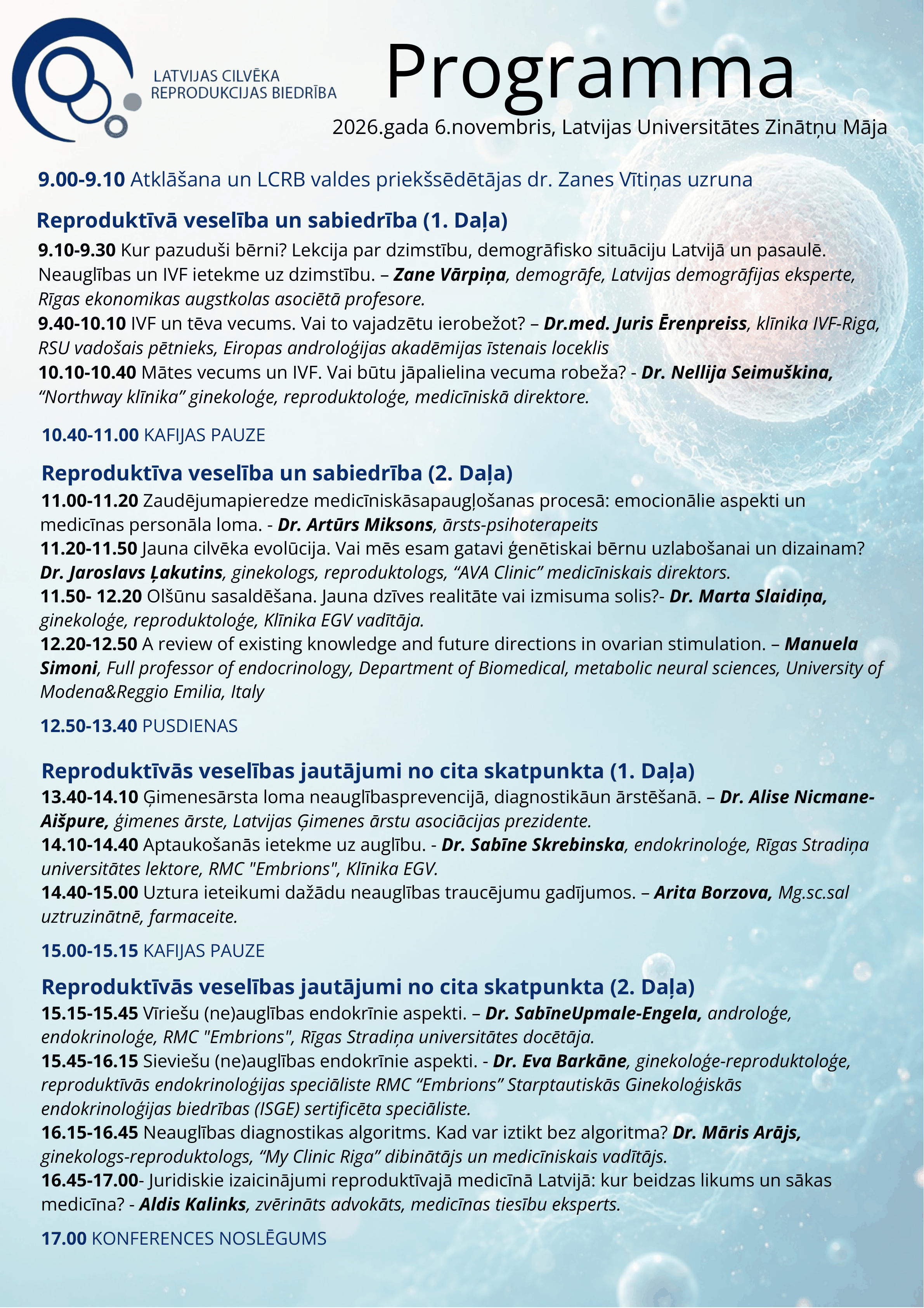 LCRB konferences programma